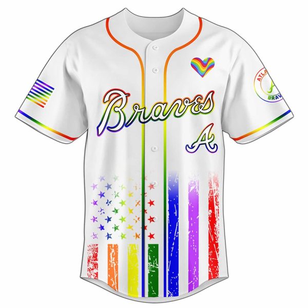 Braves Happy Pride Month Jersey 2025 2