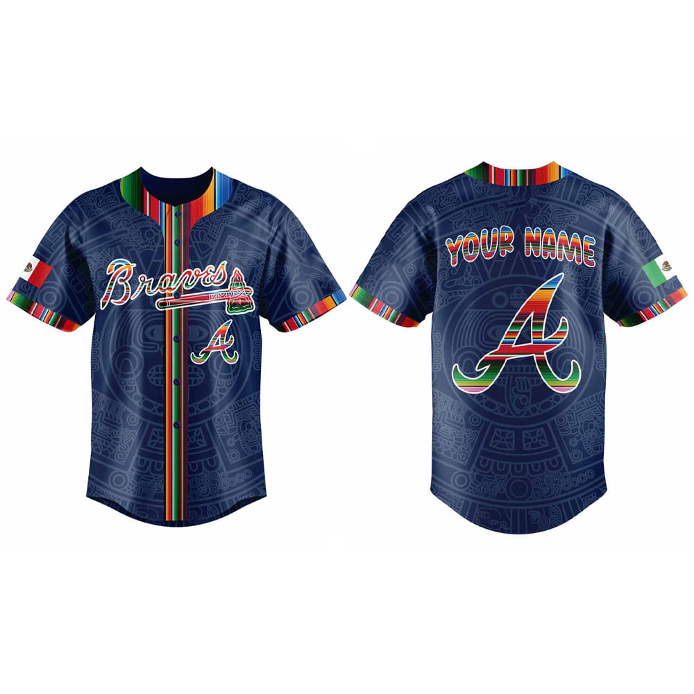Braves Mexican Heritage Night 2025 Jersey Braves Mexican Heritage Night 2025 Jersey