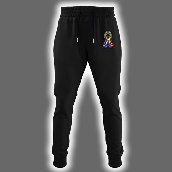 Braves Pride Month 2025 Hoodie Joggers Cap 2