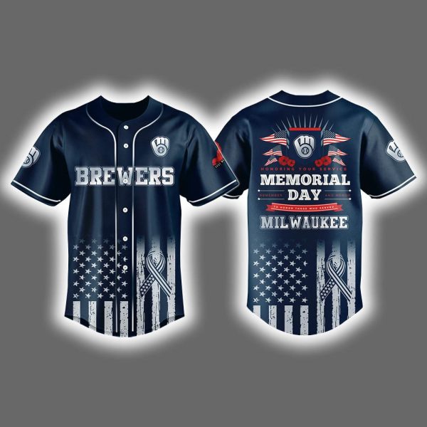 Brewers 2025 Memorial Day Jersey