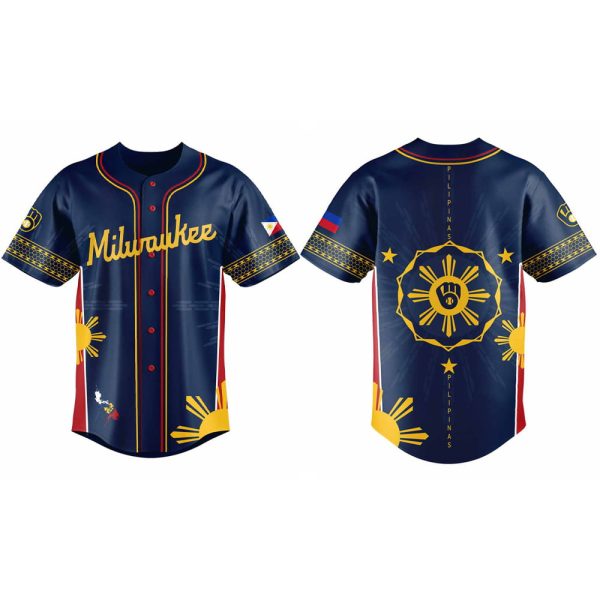 Brewers Filipino Heritage Night 2025 Jersey