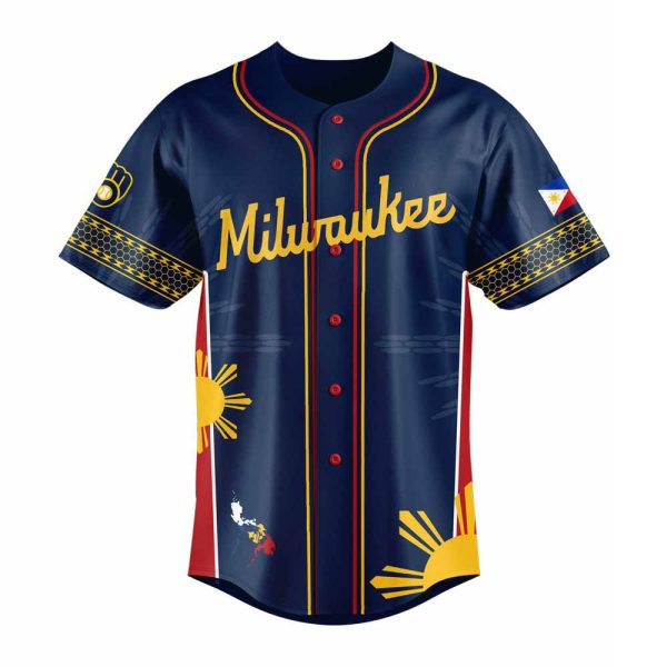 Brewers Filipino Heritage Night 2025 Jersey 2