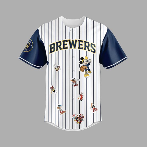 Brewers Mickey Mouse Night 2025 Jersey 2