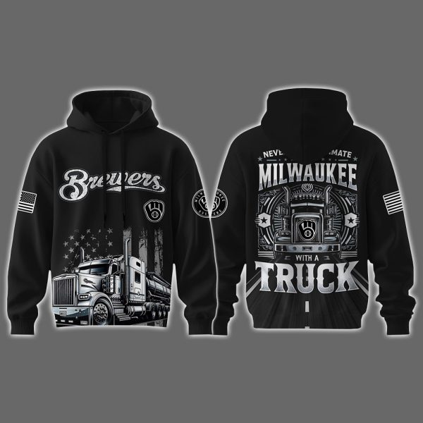 Brewers Nation Truck Driver Appreciation Week Hoodie 2025