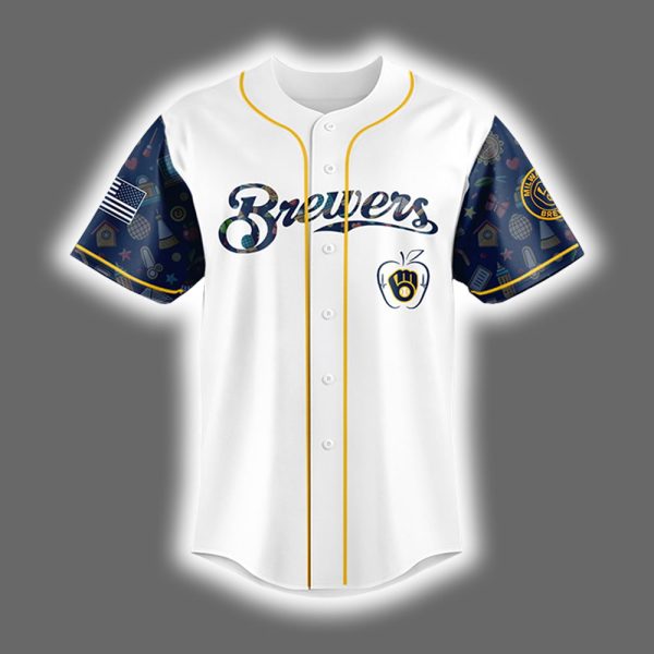 Brewers Teacher Appreciation Week Jersey 2025 2