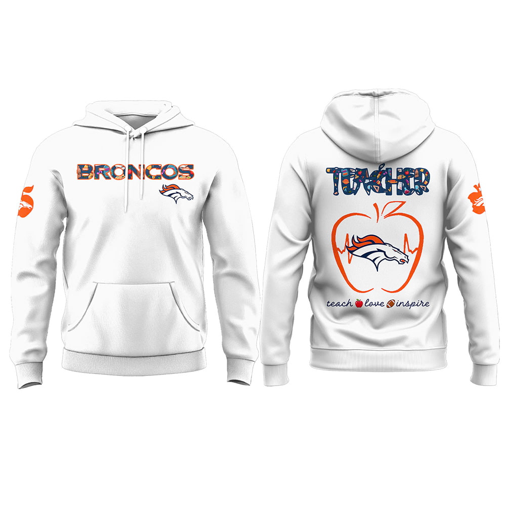 Broncos Teacher Appreciation 2025 Hoodie Joggers Cap Broncos Teacher Appreciation 2025 Hoodie Joggers Cap