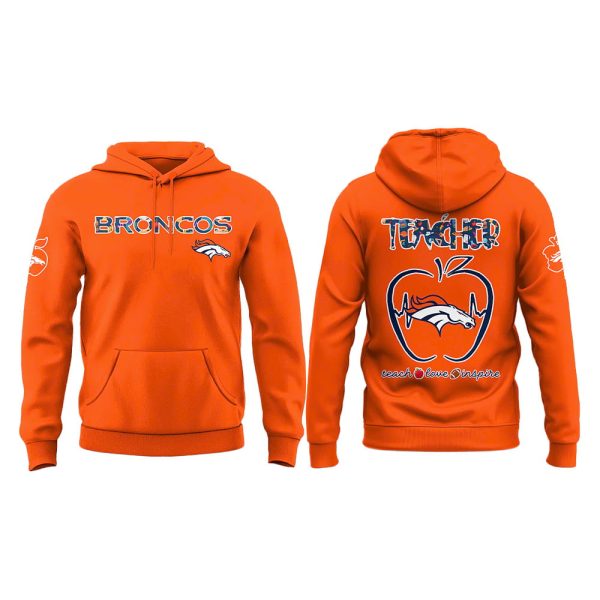 Broncos Teacher Appreciation 2025 Hoodie Joggers Cap 4