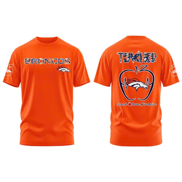 Broncos Teacher Appreciation 2025 Shirt 2