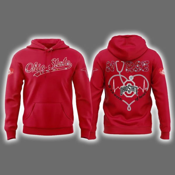 Buckeyes Nurses Night 2025 Hoodie Joggers Cap