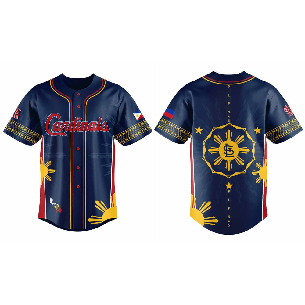 Cardinals Filipino Heritage Night 2025 Jersey Cardinals Filipino Heritage Night 2025 Jersey