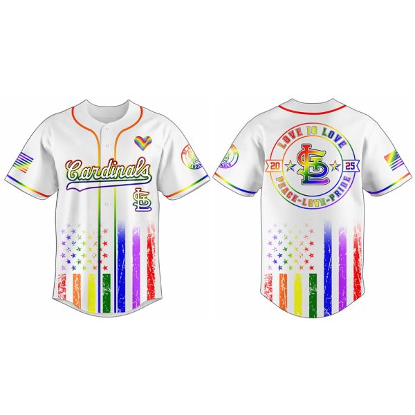 Cardinals Happy Pride Month Jersey 2025