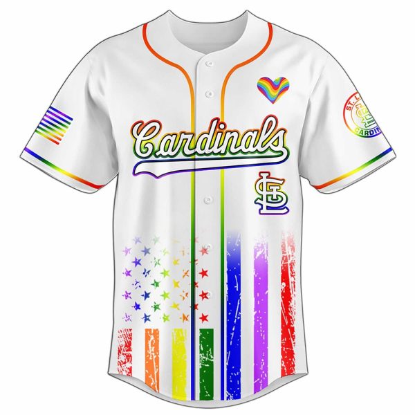 Cardinals Happy Pride Month Jersey 2025 2