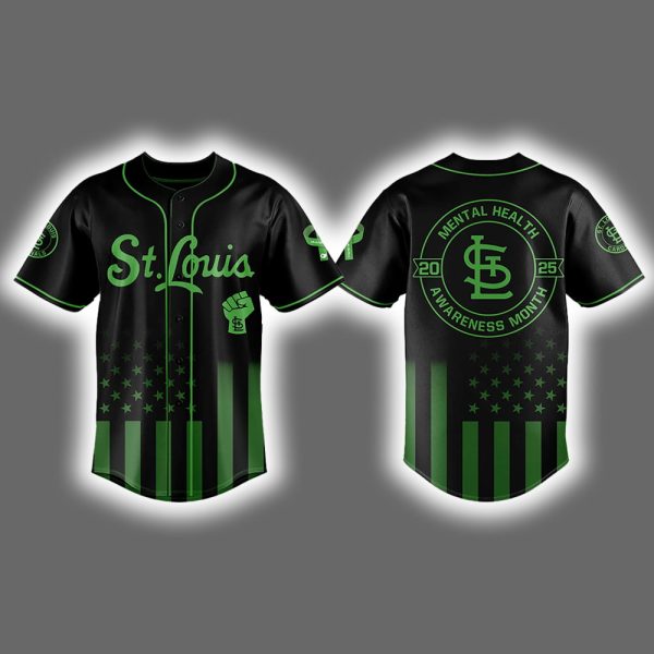 Cardinals Mental Health Awareness Month 2025 Jersey