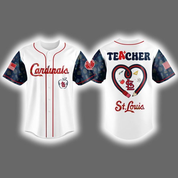Cardinals Teacher Appreciation Week Jersey 2025
