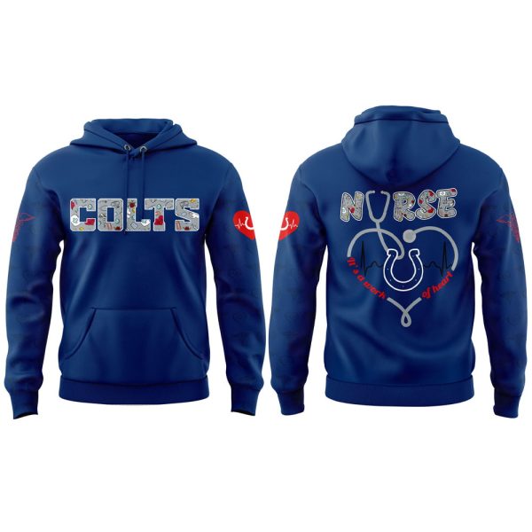 Colts Nurses Appreciation 2025 Hoodie Joggers Cap