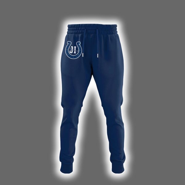 Colts Thank You Jim Irsay Weightlifting Hoodie Joggers Cap 2