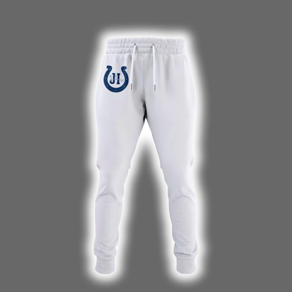 Colts Thank You Jim Irsay Weightlifting Hoodie Joggers Cap 5