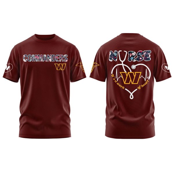 Commanders Nurses Night 2025 Shirt 2