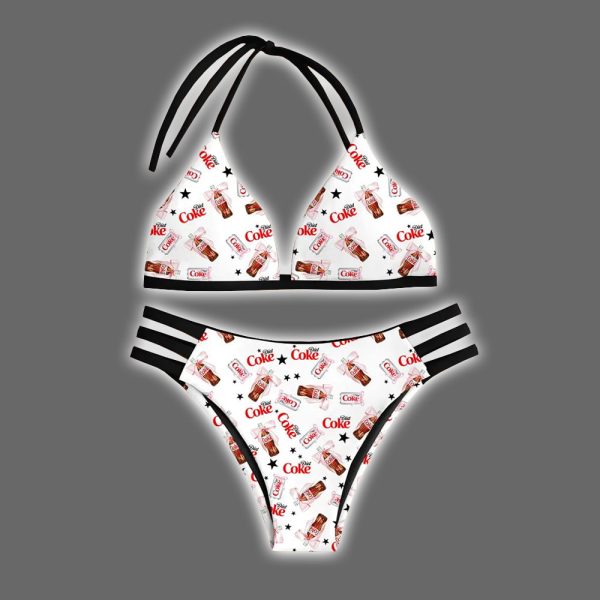 Coquette Diet Drink Beach Lover Summer Bikini Set