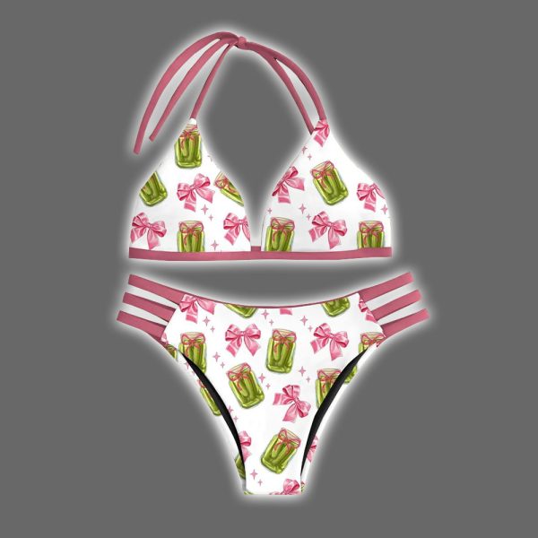 Coquette Pickles Swimwear Summer Bikini Set