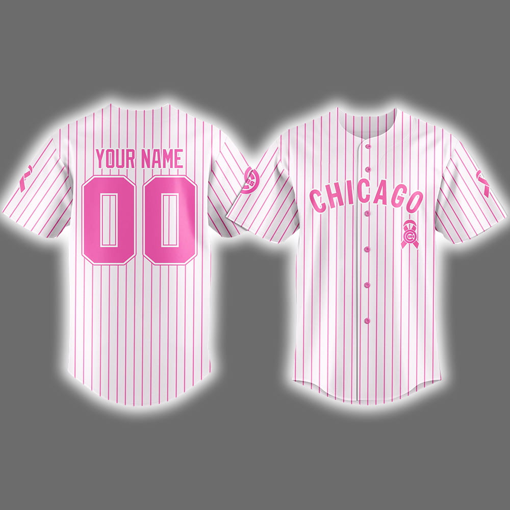 Cubs 2025 Breast Cancer Awareness Game Night Jersey Cubs 2025 Breast Cancer Awareness Game Night Jersey