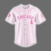 Cubs 2025 Breast Cancer Awareness Game Night Jersey 2