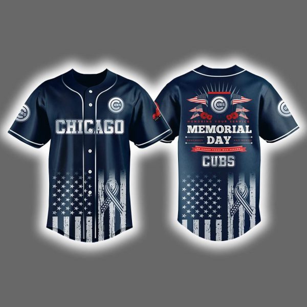 Cubs 2025 Memorial Day Jersey