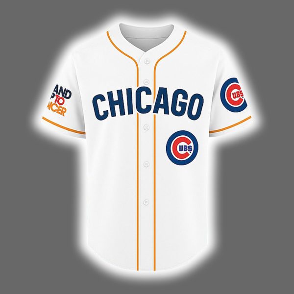 Cubs 2025 Stand Up To Cancer Night Jersey 2