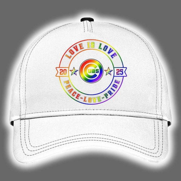 Cubs Happy Pride Month Hat 2025