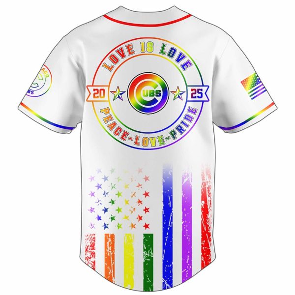 Cubs Happy Pride Month Jersey 2025 3