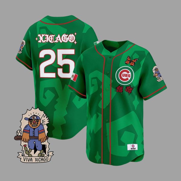 Cubs Mexican Heritage Jersey 2025 Giveaway