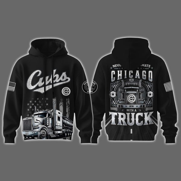 Cubs Nation Truck Driver Appreciation Week Hoodie 2025