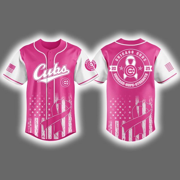 Cubs Pink Out The Park Jersey 2025