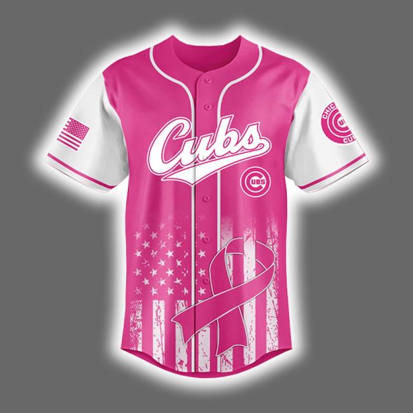 Cubs Pink Out The Park Jersey 2025 2