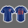 Cubs Pope Leo XIV Blue Baseball Jersey