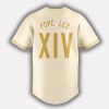 Cubs Pope Leo XIV Vatican Baseball Jersey 3