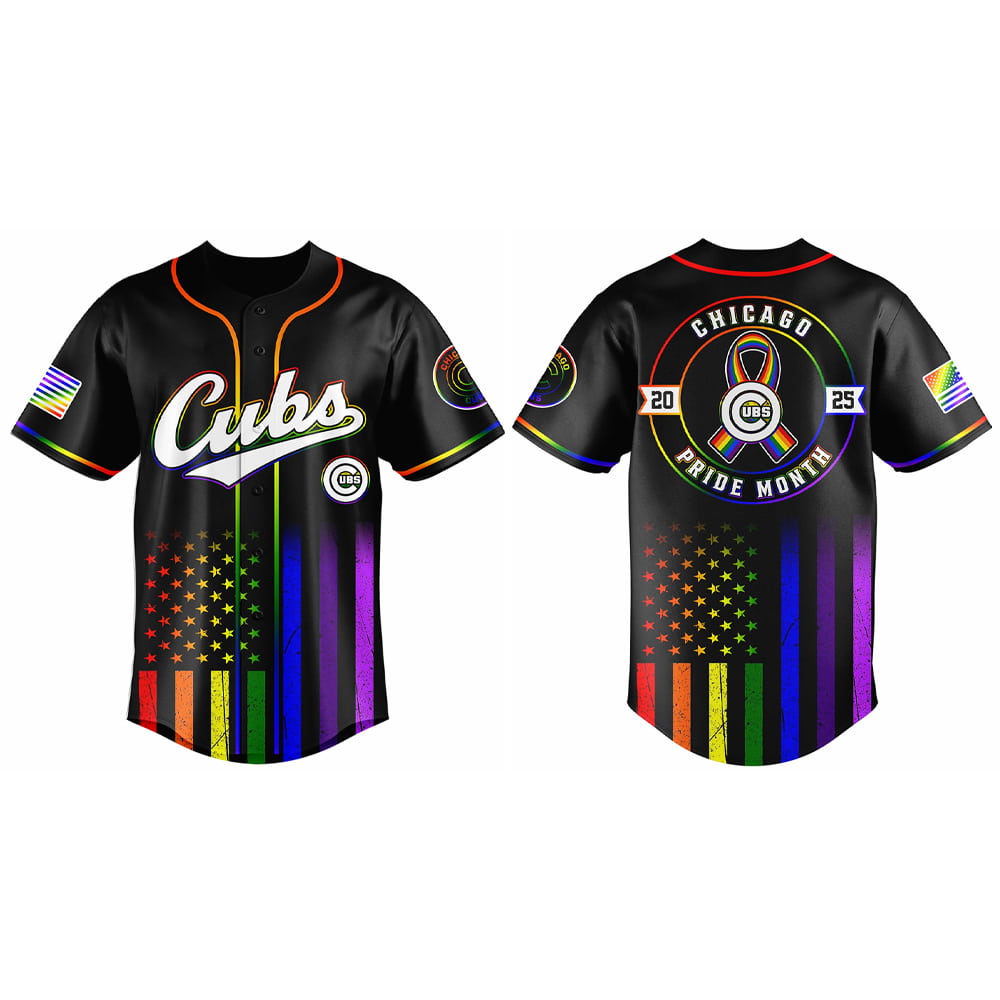 Cubs Pride Month 2025 Jersey Cubs Pride Month 2025 Jersey