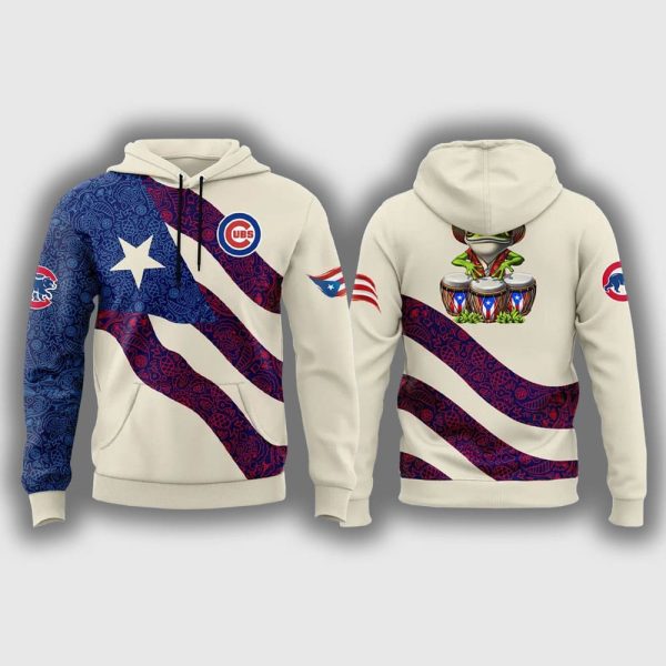 Cubs Puerto Rican Heritage 2025 Hoodie