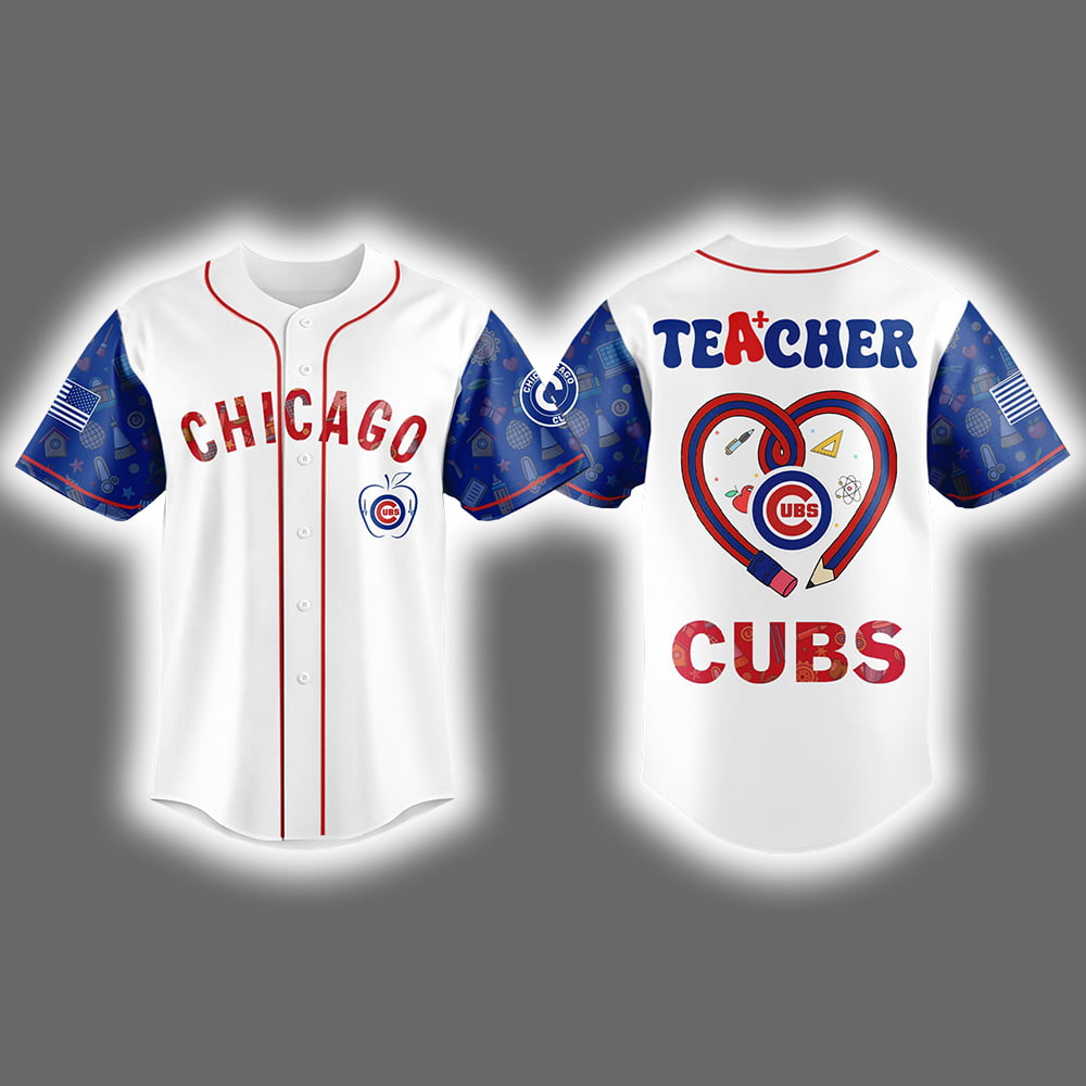 Cubs Teacher Appreciation Week Jersey 2025 Cubs Teacher Appreciation Week Jersey 2025