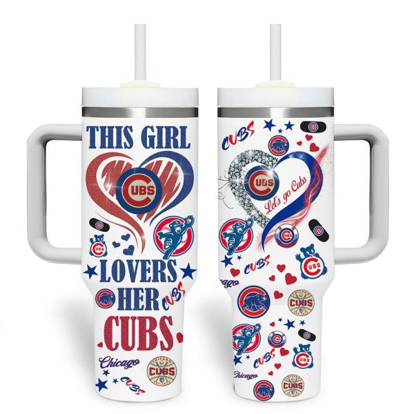 Cubs This Girl Lovers Her Tumbler