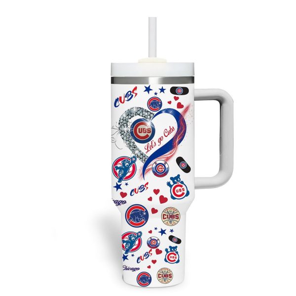 Cubs This Girl Lovers Her Tumbler 3