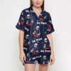 Da Pope Chicago Satin Pajamas Set