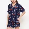 Da Pope Chicago Satin Pajamas Set 2