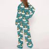 Dachshund Ballet Art Satin Pajama Set 3