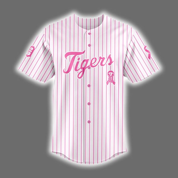 Detroit 2025 Breast Cancer Awareness Game Night Jersey 2