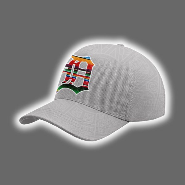 Detroit 2025 Mexican Heritage Night Gray Hat 3