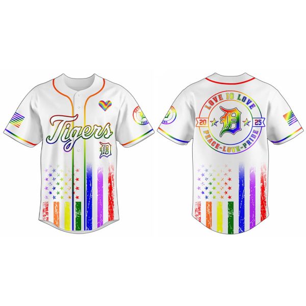Detroit Happy Pride Month Jersey 2025
