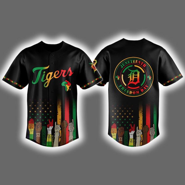 Detroit Juneteenth Freedom Day 2025 Jersey