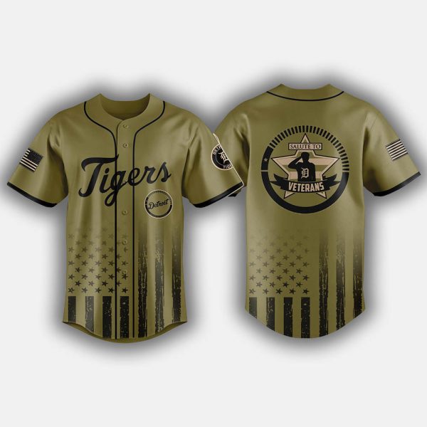 Detroit Salute To Veterans Jersey 2025