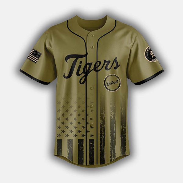 Detroit Salute To Veterans Jersey 2025 2